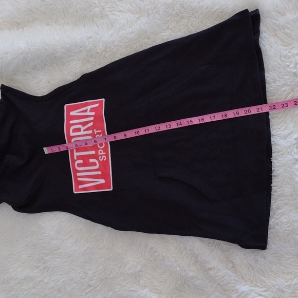 Victoria Secret Sport Workout Muscle Hoodie With Front Pocket - Picture 8 of 9